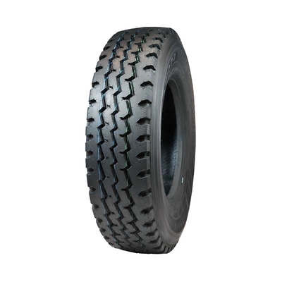 Natural Rubber 11r22.5 Tubeless Truck Tires With Zigzag Pattern