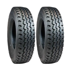 Natural Rubber 11r22.5 Tubeless Truck Tires With Zigzag Pattern