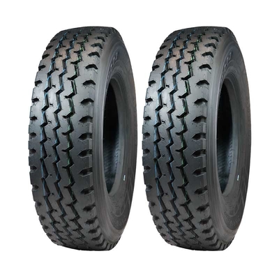 Natural Rubber 11r22.5 Tubeless Truck Tires With Zigzag Pattern