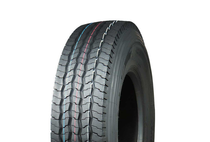 Fuel Efficient 12R22.5 AR900 Lorry Tubeless Tyre For Long Distance Heavy Duty Truck